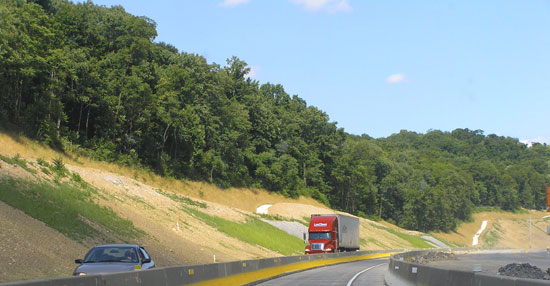 The Narrows, Rte 322 near Lewistown, Pa.