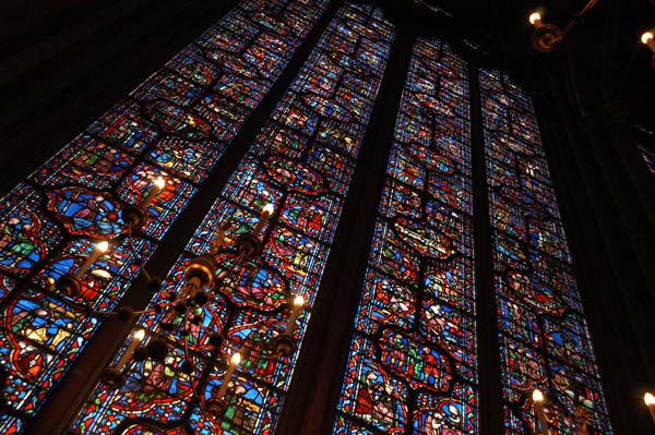 Sainte Chapelle stained glass windows