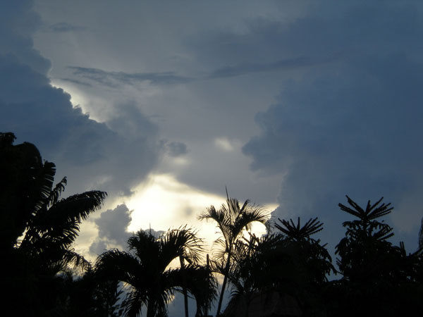 stormy sky in Florida
