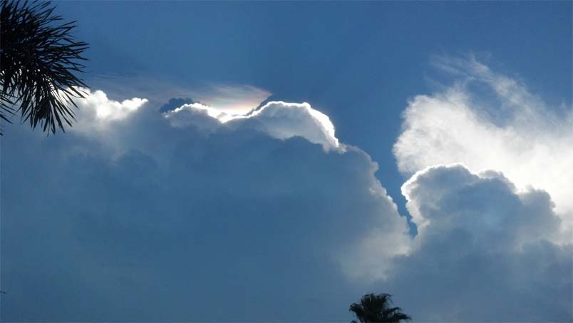 cumulus clouds