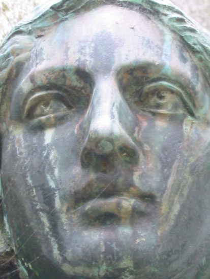 Detail head Oakwood Cemetery