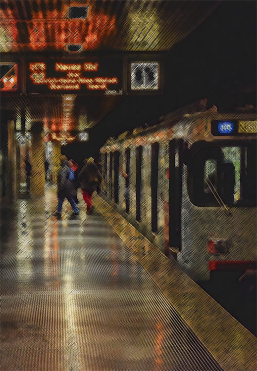 Station, by Public Domain Cover image.